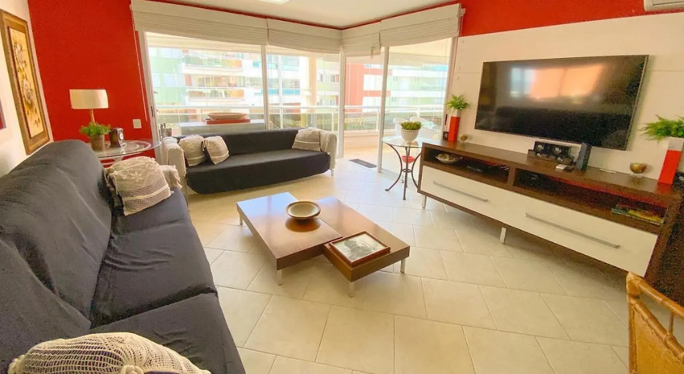 Apartamento Com Vista Para O Mar No Aguas Da Brava Residence Florianópolis Brazylia